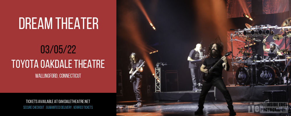 Dream Theater at Toyota Oakdale Theatre tickets Dream Theater at Toyota Oakdale Theatre