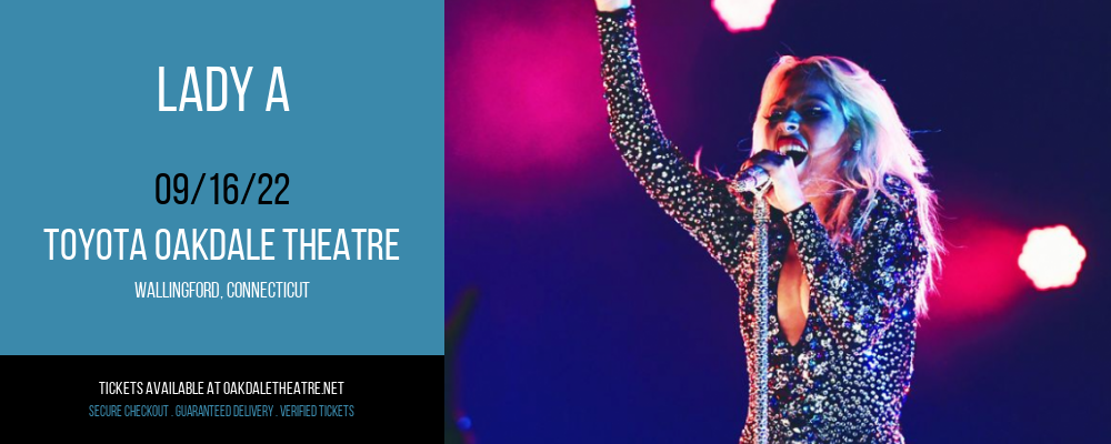 Lady A at Toyota Oakdale Theatre tickets Lady A at Toyota Oakdale Theatre
