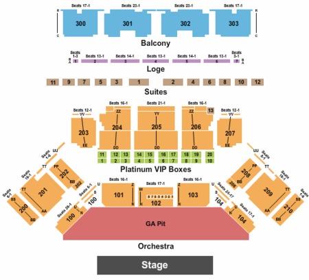 Thexfinitycenter Com Seating Chart