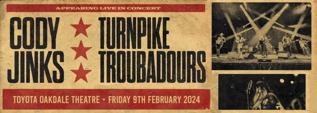 Turnpike Troubadours & Cody Jinks at Toyota Oakdale Theatre