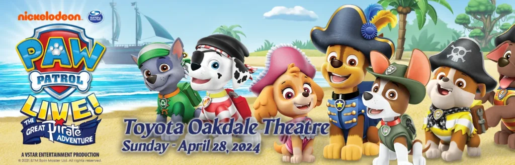 Paw Patrol Live at Toyota Oakdale Theatre