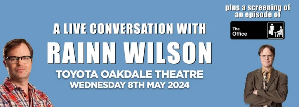 A Live Conversation With Rainn Wilson at Toyota Oakdale Theatre