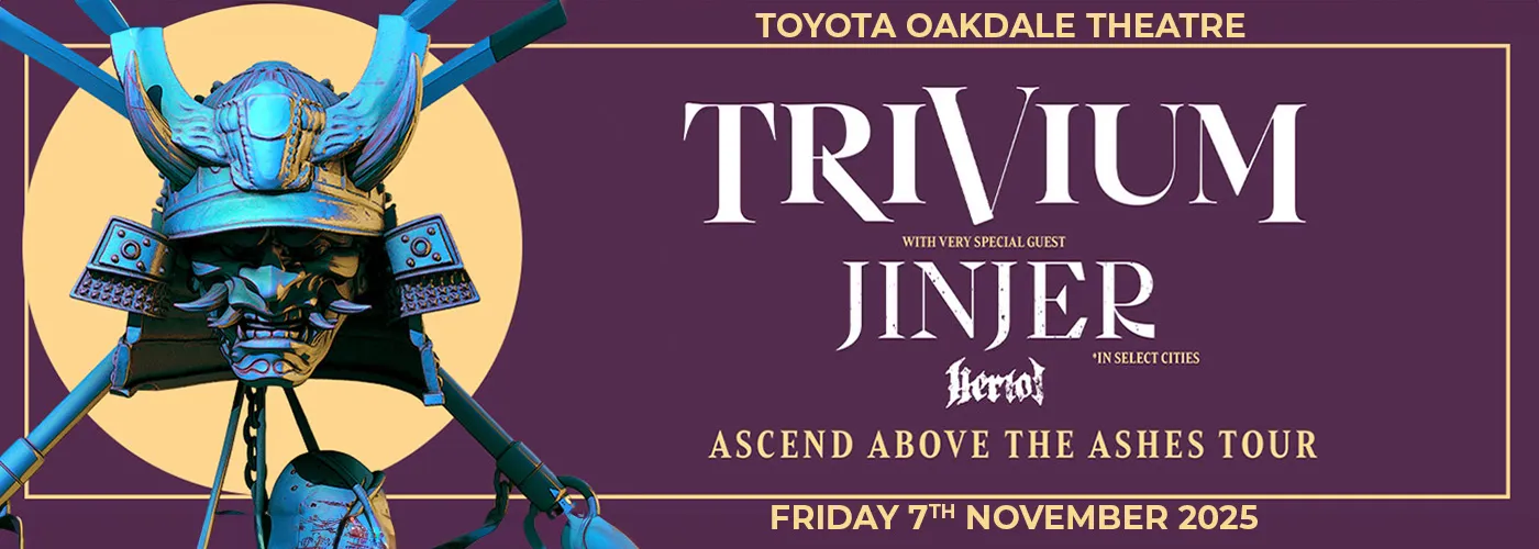 Trivium, Jinjer &amp; Heriot